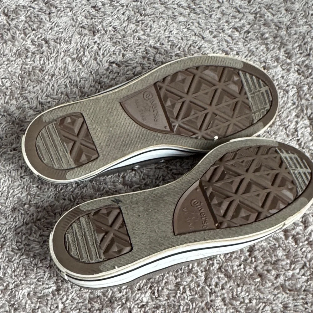 Converse All Star Women's Gray Sneakers - Picture 5 of 6